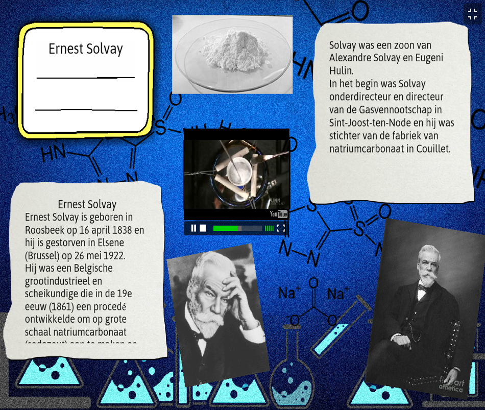 Ernest Solvay — Chemieleerkracht