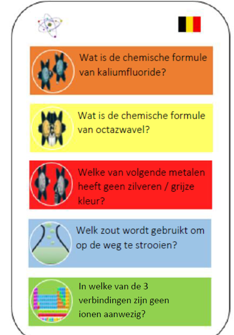 Chemische bindingen quiz