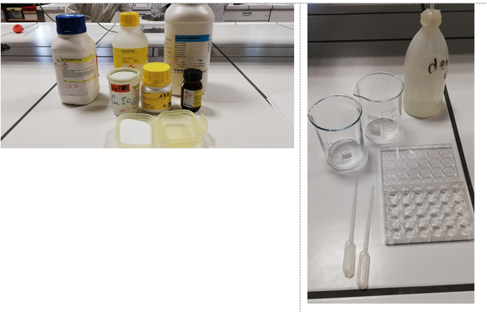 Neerslagreacties in nunclonschaaltje