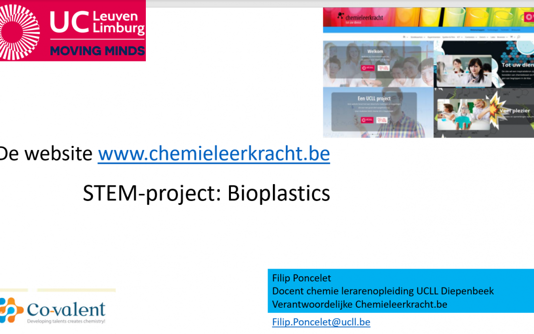 Webinar STEM project bioplastics
