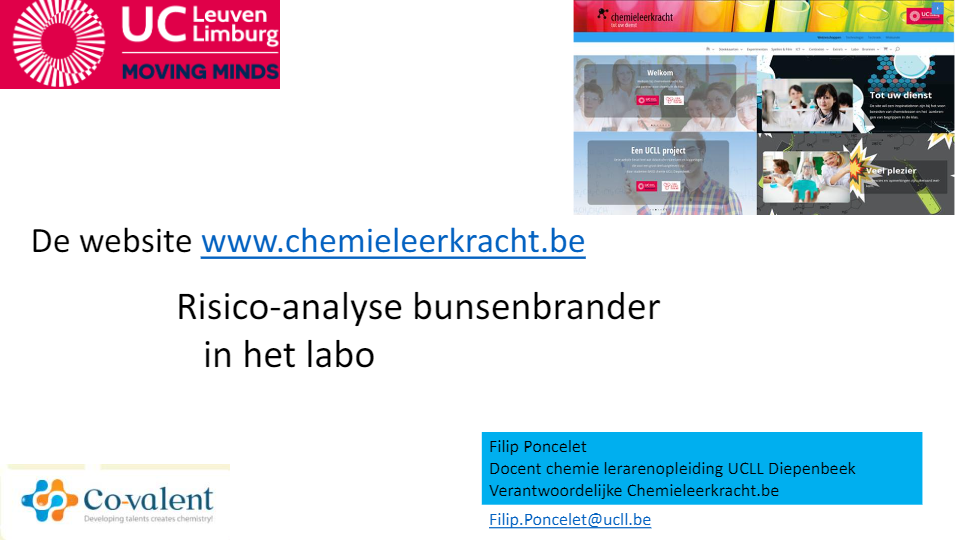 Webinar Risicoanalyse bunsenbrander