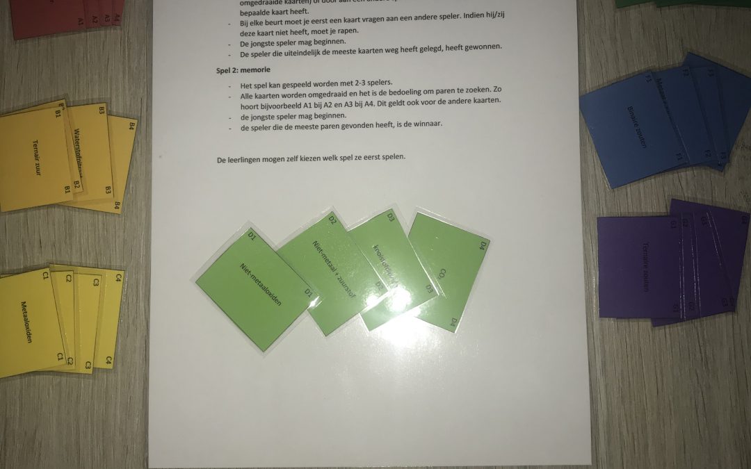 Twee in één kaartspel