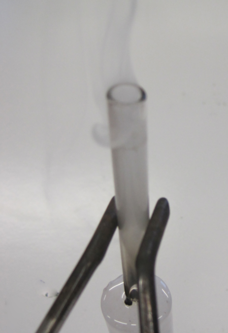 Dochtervlam van een kaars