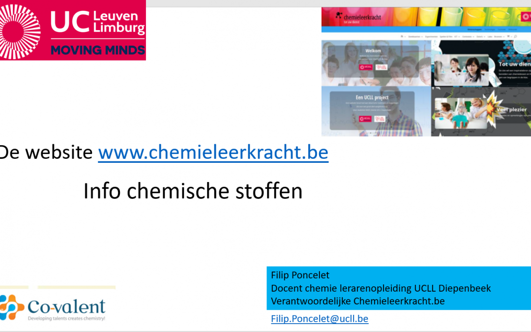 Webinar info over chemische stoffen