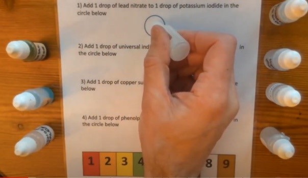 EscapeRoom via druppels op papier