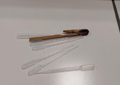 destllatie met pipetten