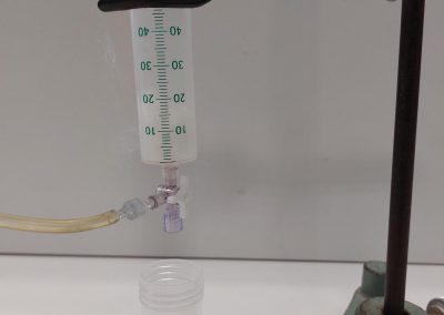 Filtreren met afzuiging